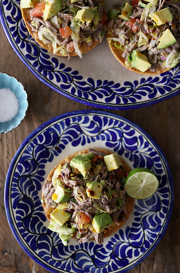 Tostadas de Salpicon