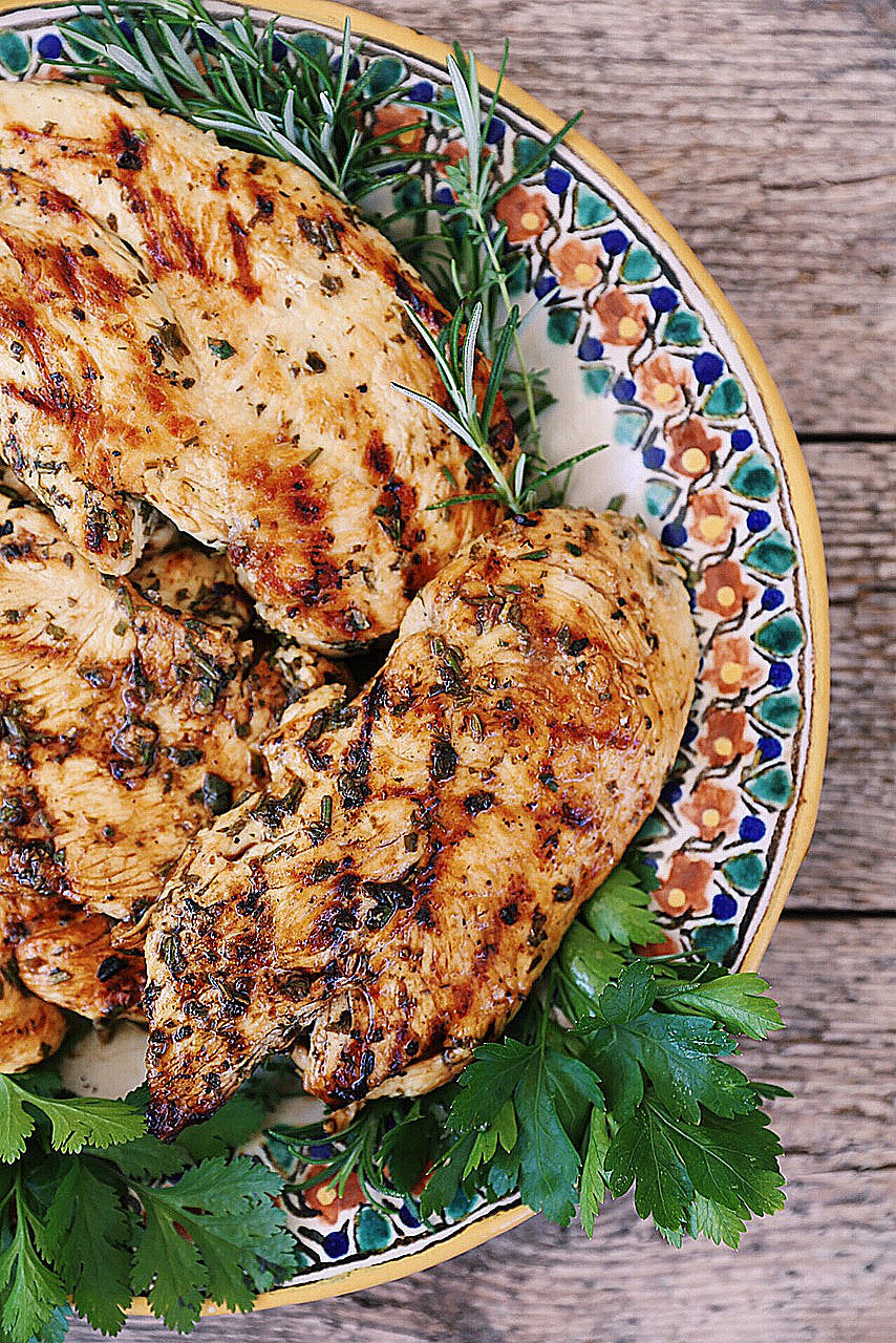 Lemon Herb Grilled Chicken