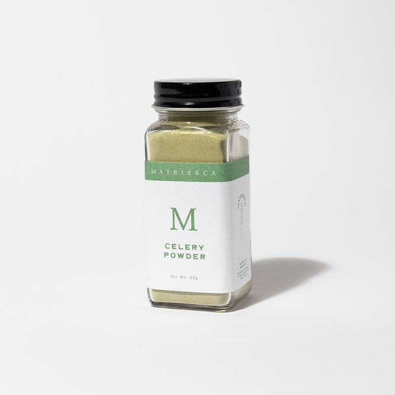 Matriarca Celery Powder - Single Ingredient, Big Flavor