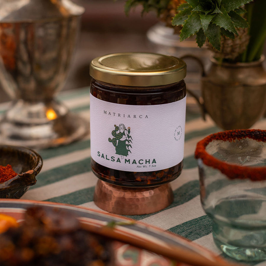 Salsa Macha with Pistachios & Morita Chiles